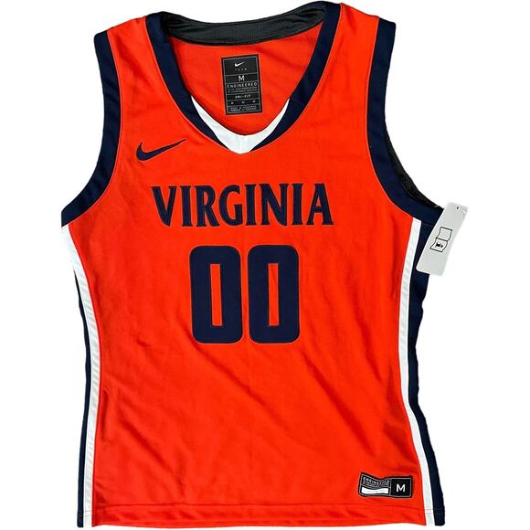 NWT women's Nike Virginia cavaliers elite enforcer basketball jersey av2185-820 - Picture 1 of 6